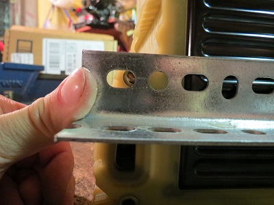 Holes not aligning properly.